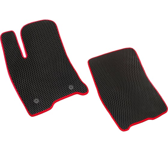 Передние коврики Vicecar ЕВА для Toyota Land Cruzer Prado 150 2013 2022 2EV45020X-красный