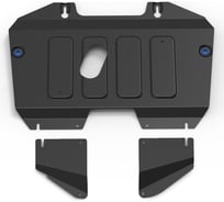 Защита картера и КПП Rival для Toyota Highlander U70 2020-н.в., сталь 1.5 мм, штампованная 111.9549.1