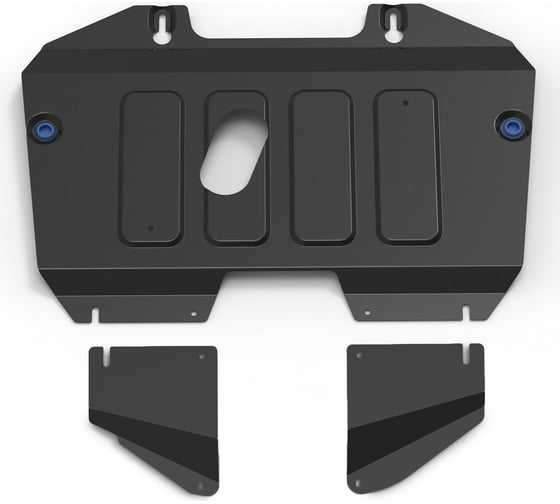 Защита картера и КПП Rival для Toyota Highlander U70 2020-н.в., сталь 1.5 мм, штампованная 111.9549.1 1