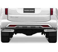 Защита заднего бампера Rival d76 для Mitsubishi Pajero Sport 2021- R.4017.003