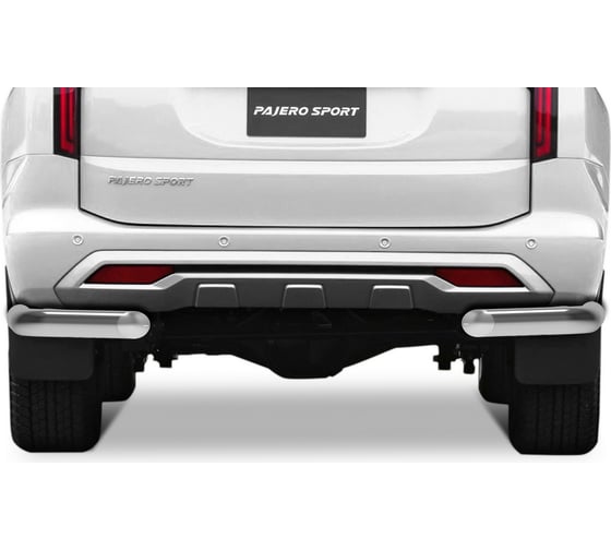 Защита заднего бампера Rival d76 для Mitsubishi Pajero Sport 2021- R.4017.003