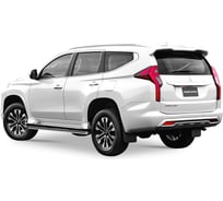 Защита штатного порога Rival d42 для Mitsubishi Pajero Sport 2021- R.4017.004