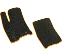 Передние коврики Vicecar ЕВА для Toyota Vits I P10 правый руль 1998 2005 2EV45078-оранжевый