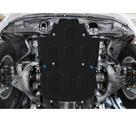 Защита радиатора и картера Rival для Toyota Land Cruiser 300 без KDSS 2021-, ST 1.8 мм 111.9551.1