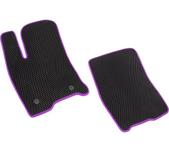 Передние коврики Vicecar ЕВА для Toyota Nadia правый руль 1998-2003 без консоли 2EV45064-фиолетовый 1