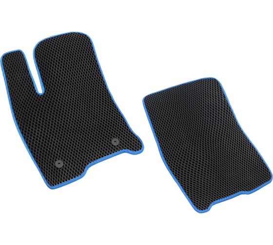 Передние коврики Vicecar ЕВА для Toyota Land Cruzer 100 1998 - 2007 2EV45018-синий 1