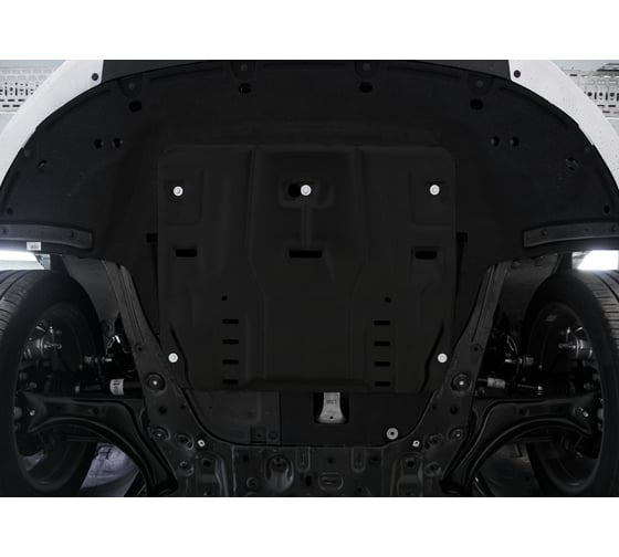Защита картера и КПП АвтоБроня для Hyundai Sonata VIII 2019- г.в./Kia K5 2020- г.в., ST 1.5 мм 111.02861.1