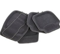 Коврик PSV 3D POWER MAT текстиль, 5 частей, серый 120068