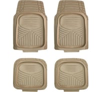 Коврик PSV ACAZAR TS1863P 4 P 4ч 73x51/47x50 см, бежевый 129661