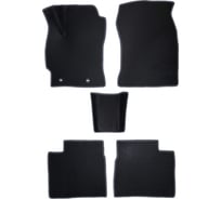 Коврики PSV для Toyota Corolla XI 2012-2021 г.в., черный, серый кант, EVA 134002