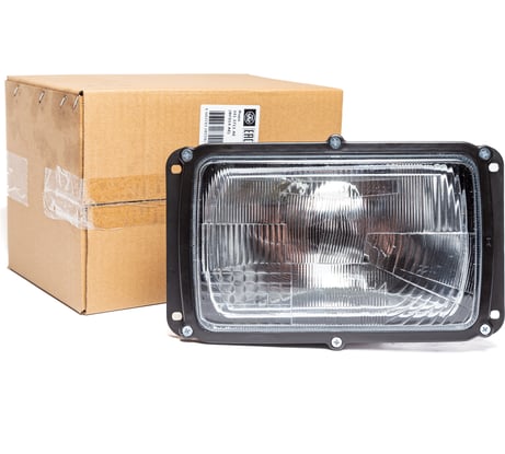 Фара АВТОЭЛЕКТРИКА (12081) КАМАЗ/МАЗ/ГАЗ-3102/УАЗ-3160, рифлёное стекло (ФГ014 АЕ) 09.2136