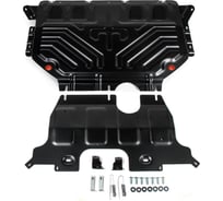 Защита картера и КПП АвтоБроня комплект крепежа, для Volkswagen Teramont 2018- г.в. V-2.0;3.6 111.05861.2