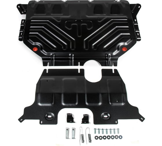 Защита картера и КПП АвтоБроня комплект крепежа, для Volkswagen Teramont 2018- г.в. V-2.0;3.6 111.05861.2 1