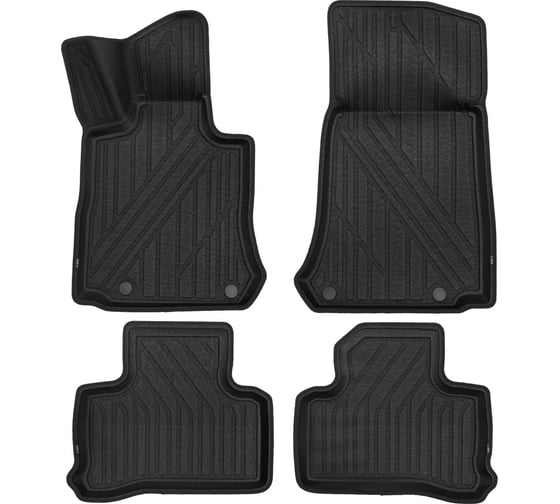Коврики 3D KVEST для MERCEDES GLC-Class, 08/2015-н.в., 4 шт. (черный) 3D01495210k 1