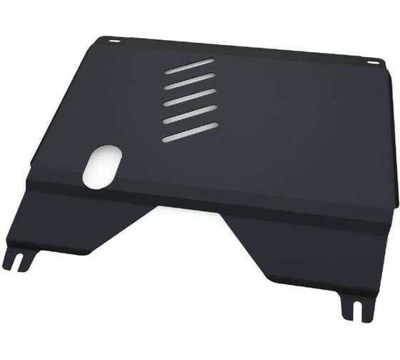 Защита картера и КПП Автоброня для Fiat Linea 2007-2012 г.в., сталь 1.8 мм, с крепежом 111.01707.1 1