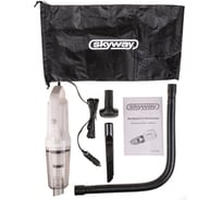 Пылесос SKYWAY УРАГАН 5500 Па, 80 Вт, 12 В, с подсветкой, 2 насадки+шланг, в сумке S10801003