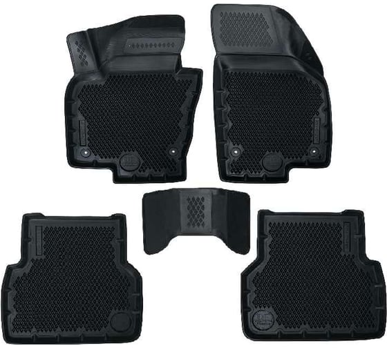 Коврик в салон DelForm EVA ЭВА 3D VW Tiguan I 2007-2016, полиуретан EVS1506