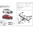 Фаркоп под квадрат Lada Granta седан, лифтбек 2011-, 900/75 кг BERG F.6017.006 14