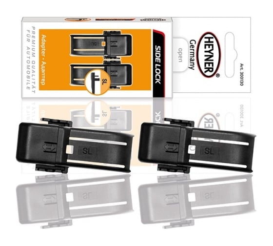 Адаптер для щеток с боковым замком SIDE LOCK, 2 шт, блистер Heyner 300130
