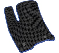Водительский коврик Vicecar ЕВА для FAW Besturn X80 2013 - 2022 1EV10001-темносиний