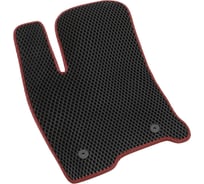 Водительский коврик Vicecar ЕВА для FAW Besturn X80 2013 - 2022 1EV10001-бордовый