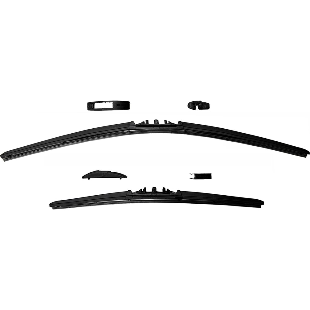 Комплект щёток стеклоочистителя HYBRID 2 шт 60 см и 45 см + адаптер B1 ...