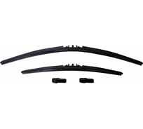 Комплект щёток стеклоочистителя HYBRID 2 шт 65 см и 53 см + адаптер SLIM TOP 2 шт Heyner 020050