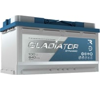 Аккумуляторная батарея Gladiator 100 А/ч, обратная полярность, тип вывода конус GDY10000