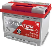 Аккумуляторная батарея Gladiator 55 А/ч, обратная полярность, тип вывода конус GEN5500