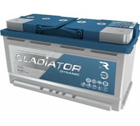 Аккумуляторная батарея Gladiator 100 А/ч, прямая полярность, тип вывода конус GDY10010