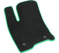 Водительский коврик ViceCar ЕВА для Jeep Cherokee WK 2004 - 2012 1EV22010-изумрудный