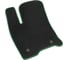 Водительский коврик ViceCar ЕВА для Nissan Tiida I 2004 - 2015 1EV32017-темнозеленый 1