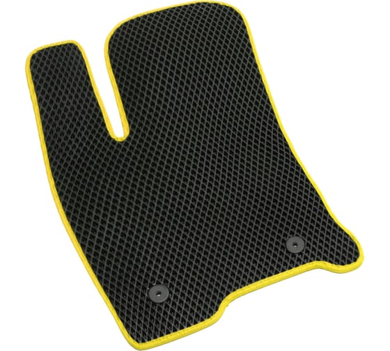Водительский коврик ViceCar ЕВА для Peugeot 4007 2007 - 2013 1EV34032-желтый