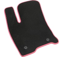 Водительский коврик ViceCar ЕВА для Seat Ibiza IV 2008 - 2017 1EV38003-розовый