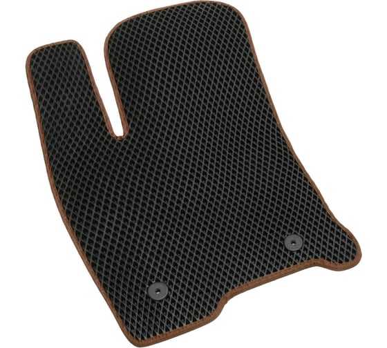 Водительский коврик ViceCar ЕВА для BMW 6 F06, F13, F12 2011 - 2018 1EV4025-коричневый 1