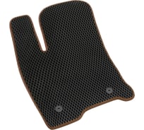 Водительский коврик ViceCar ЕВА для Great Wall Wingle 5 2011 - 2015 1EV15014-коричневый
