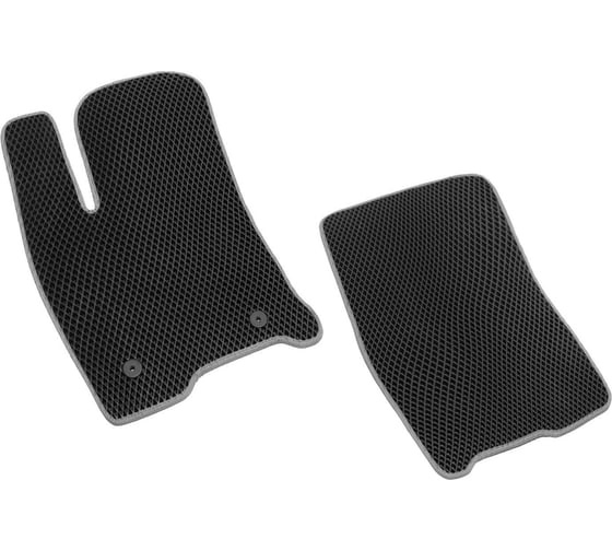 Передние коврики Vicecar ЕВА для Skoda Octavia A8 2020 2022 2EV41022-светлосерый