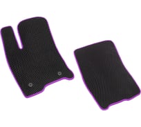 Передние коврики Vicecar ЕВА для Skoda Roomster 2006 2022 2EV41005-фиолетовый