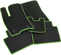 Коврики Vicecar ЕВА / EVA / ЭВА для Chery Indis S18D 2011 EV6001-салатовый