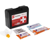 Дорожная аптечка первой помощи TORSO состав РФ 1508665