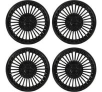 Колесные колпаки TORSO R14 МИНИ-КУПЕР, черный глянец, набор 4 шт. 2471856
