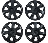 Колесные колпаки TORSO R14 ДЖОЙ, черный глянец, карбон, набор 4 шт. 5060560