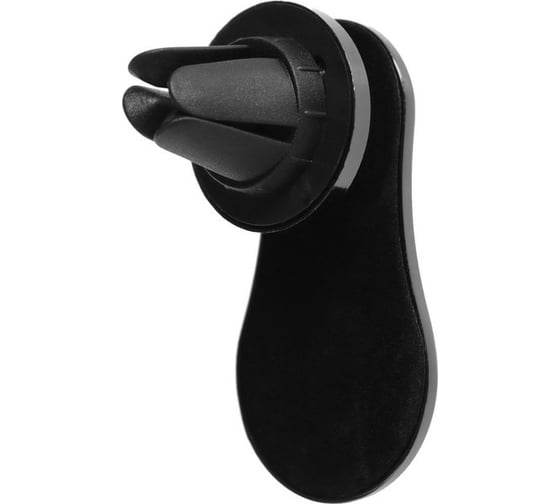 Держатель телефона TORSO LUXE в дефлектор, магнитный, черный хром 7351867