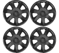 Колесные колпаки TORSO R16 ДЖОЙ черный глянец, карбон, набор 4 шт. 5060565