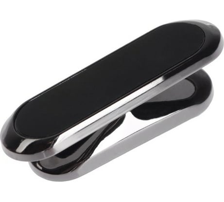 Держатель телефона TORSO на клейкой основе, магнитный, черный хром 7351859