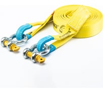 Динамическая стропа Tplus серия Secura 22 т, 9 м, шаклы 4.75 т 2 шт. T008070