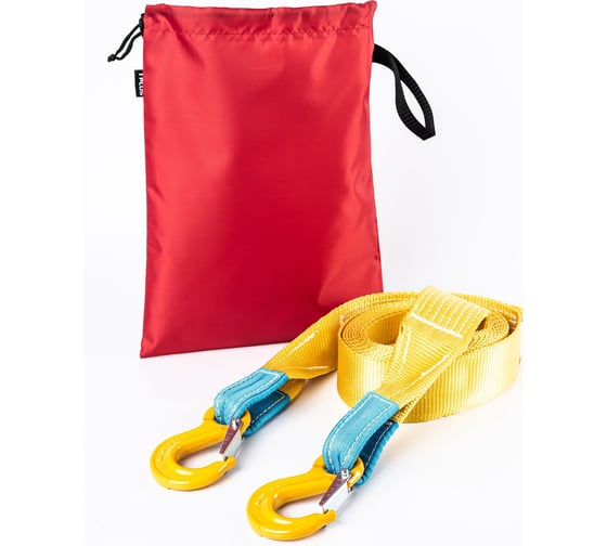 Буксировочный эластичный трос Tplus Стандарт 6 т, 6 м, крюк/крюк T009209 1