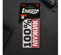 Ароматизатор в авто LUAZON серия приколы, 100% мужик 2341426