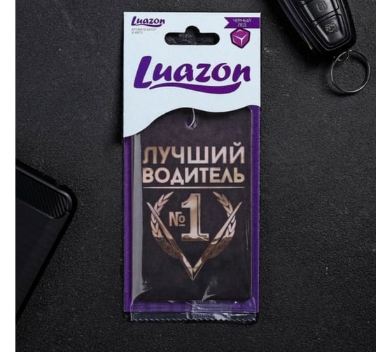 Ароматизатор в авто LUAZON серия приколы, Лучший водитель 2341413 1