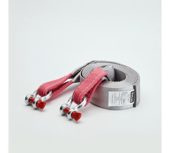 Динамическая стропа Tplus Туризм 6 т, 9 м, шаклы 2 т 2 шт., мешок T018174 1